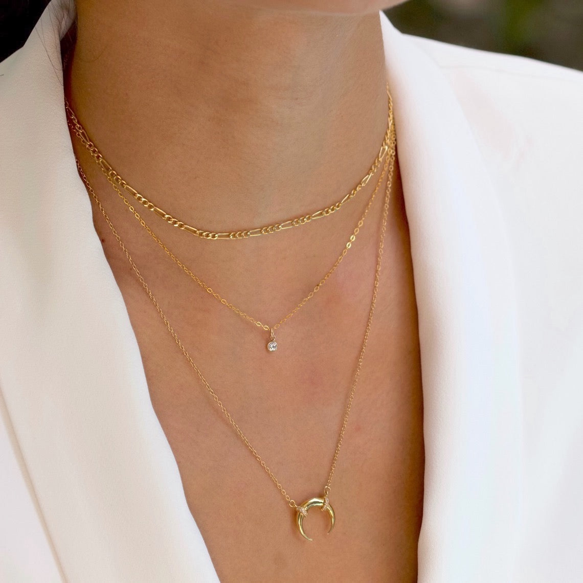 Dainty Figaro-Style Chain Choker