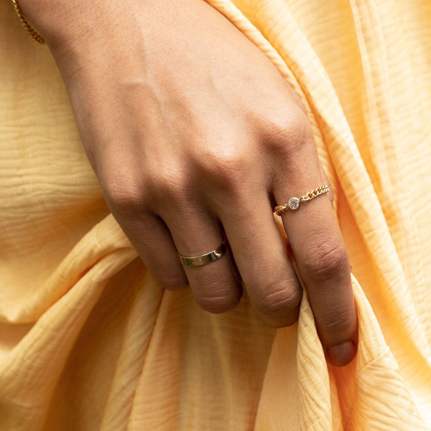 Editor Flat Stack Ring