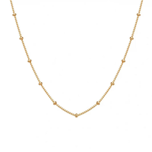 Minimal Satellite Chain Necklace